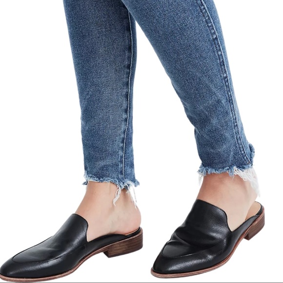 Madewell Petite 10” High Rise Button Front Raw Hem Skinny Jeans Cordova Wash NWT - Picture 4 of 16